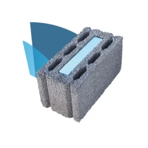 FABCO BLOCK INSERT XPS  (special cut insulated  volcanic Block )